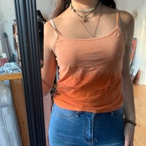 orange comfy tank